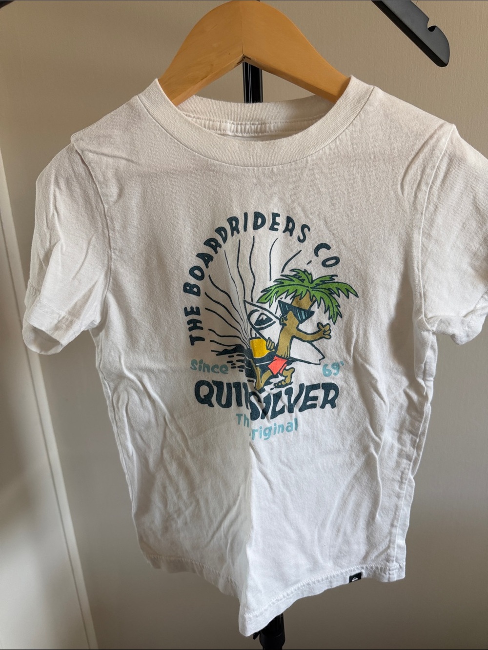 Quiksilver Boys Boardriders Graphic T-Shirt β Size 6